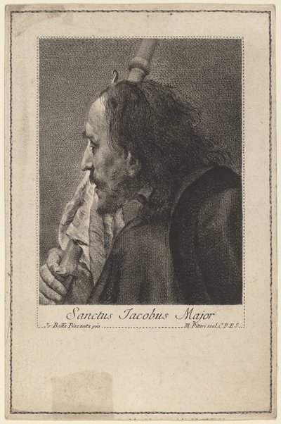 Aziz James Yaşlı by Marco Alvise Pitteri after Giovanni Battista Piazzetta