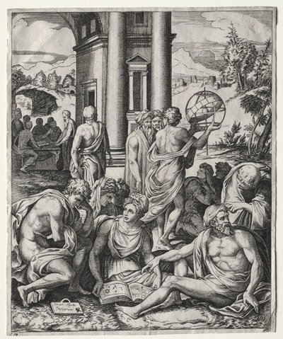 Alimler Meclisi, c. 15151527. by Marco Dente