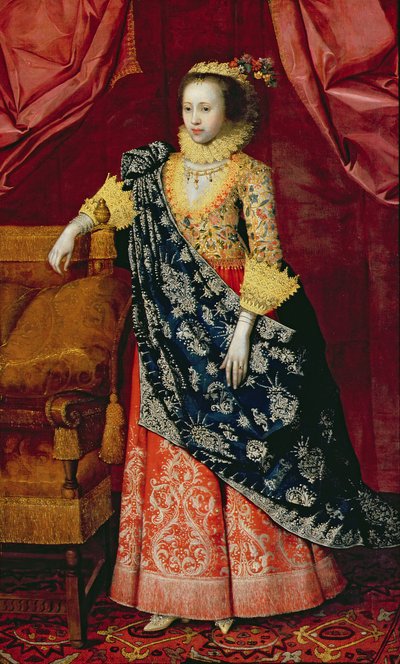 Burada adı Arabella Stuart olan Bir Hanımefendinin Portresi (tuval üzerine yağlı boya) by Marcus (attr. to) Gheeraerts