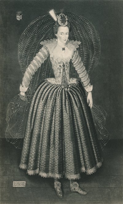 Lucy Harrington, Bedford Kontesi, c16. yüzyıl 1904 by Marcus Garret Gheeraerts the Younger