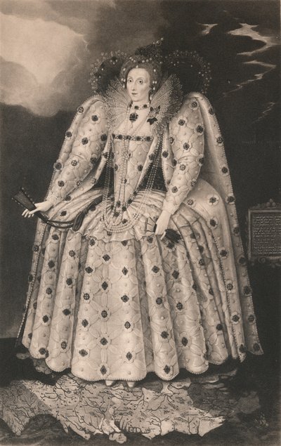 Kraliçe Elizabeth, 1592, 1904 by Marcus Garret Gheeraerts the Younger