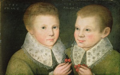 İki Kardeşin Portresi, 1586 by Marcus Gheeraerts