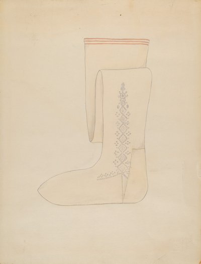 Çoraplar, c. 1936. by Margaret Concha