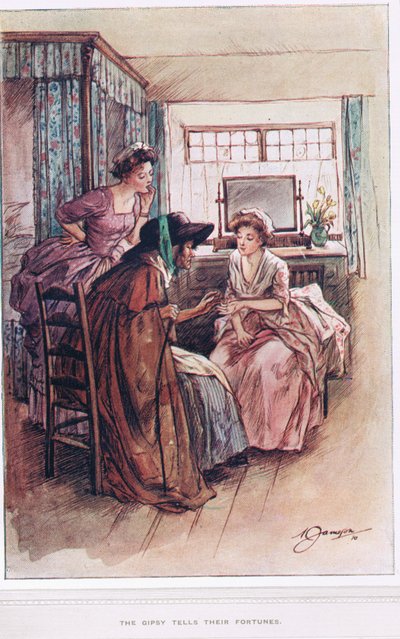 Çingeneler servetlerini anlatıyor, Oliver Goldsmith