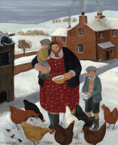Kışın Arka Bahçe by Margaret Loxton