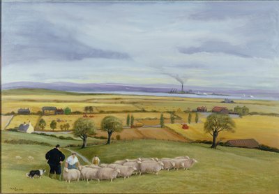 Koyun Çiftçisi, Sheppey Adası by Margaret Loxton