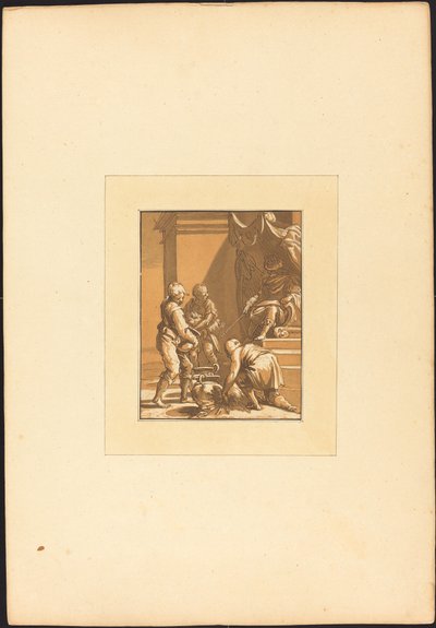 Roma Kurbanı by Maria Catharina Prestel after Abraham Bloemaert