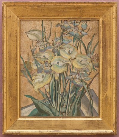 Süsenler ve Calla Zambakları by Maria Oakey Dewing