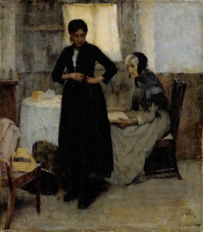 Dünyaya Çıkmak, 1889. by Maria Wiik
