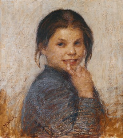 Bir Kızın Portresi, by Maria Wiik