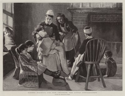 Hasta Çocuklar, Küçük Nekahatliler için Yaz Tatili by Marianne Stokes