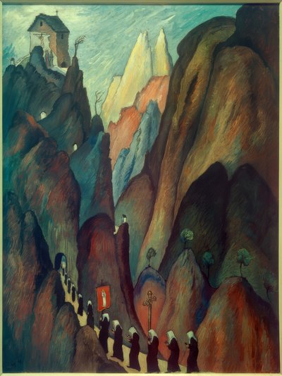 Haç Yolu II by Marianne von Werefkin