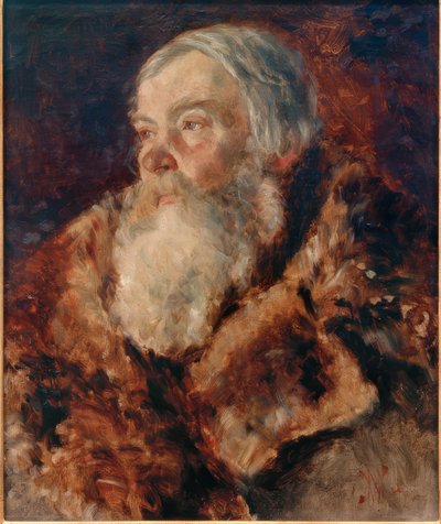 kürklü adam by Marianne von Werefkin