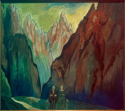 hayata geri dönüşünle by Marianne von Werefkin