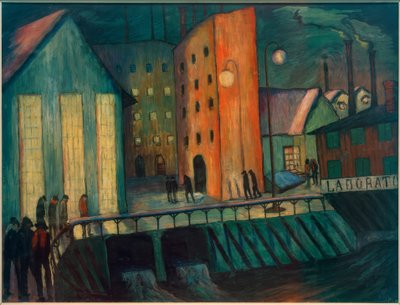 Gece vardiyası by Marianne von Werefkin