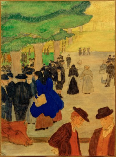 Viehmarkt by Marianne von Werefkin