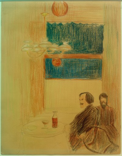 barda iki adam by Marianne von Werefkin