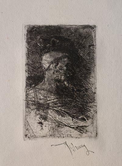katır. by Mariano José María Bernardo Fortuny y Carbó