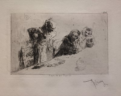 Kart Çekmecesi, 1867. by Mariano José María Bernardo Fortuny y Carbó