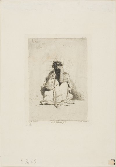Bir Dilenci by Mariano Fortuny y Marsal