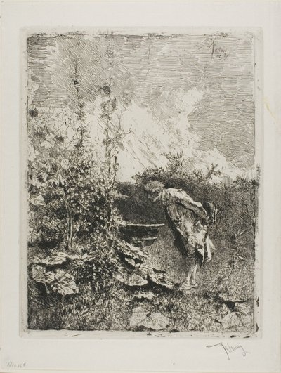Bahçe severler by Mariano Fortuny y Marsal