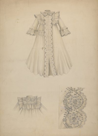 Gecelik, c. 1940. by Marie Alain