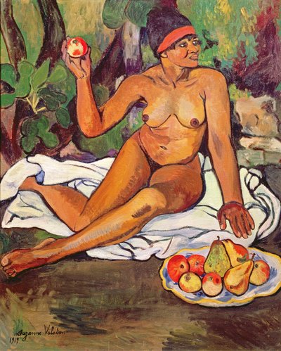 Genç Yarı Kast Kadın by Marie Clementine (Suzanne) Valadon