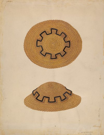 Çocuk Şapkası, 1936. by Marie Famularo
