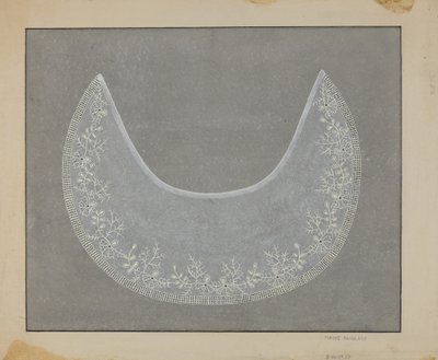 İşlemeli Yaka, c. 1936. by Marie Famularo
