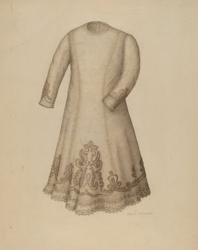Bebek Elbisesi, c. 1938. by Marie Famularo