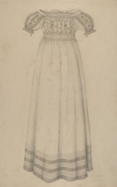 Bebek Elbisesi, c. 1938. by Marie Famularo