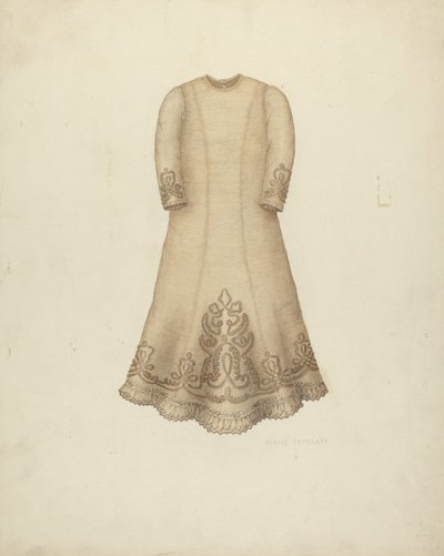 Bebek Elbisesi, c. 1938. by Marie Famularo