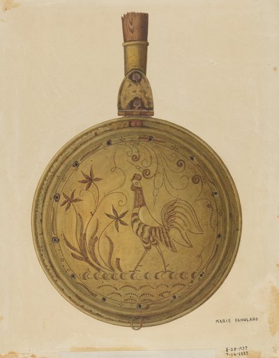 Isınma Tavası, 1937. by Marie Famularo