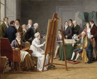 Madam Vincent Atölyesi'ndeki zaman by Marie Gabrielle Capet
