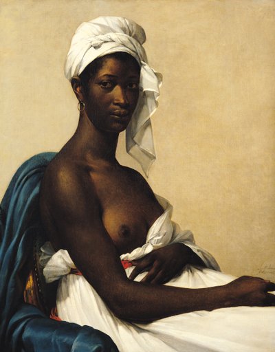 Siyahi bir kadının portresi, 1799-1800, by Marie Guilhelmine Benoist