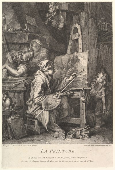 Resim, 1752. by Marie Madeleine Igonet