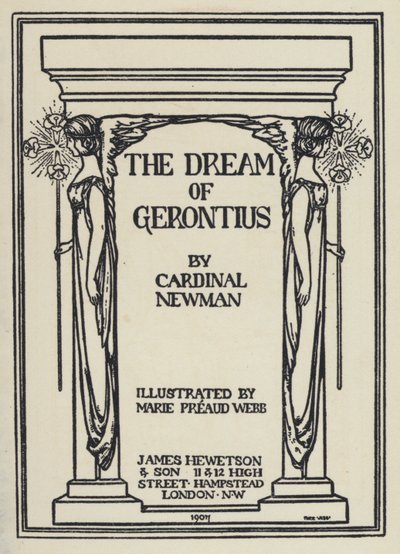 Kardinal Newman (lito) tarafından Gerontius