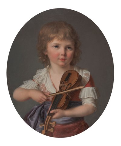 Keman Çalan Usta Henri Gabiou by Marie-Victoire Lemoine
