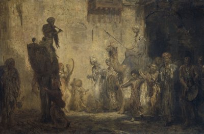 Oryantal Düğün by Marius Alexander Jacques Bauer