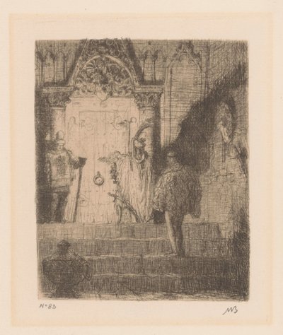 sihirli kapı by Marius Bauer (signed by artist)