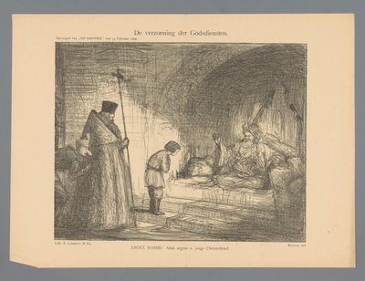 Dinlerin Uzlaşması (nesne üzerindeki başlık) by Marius Bauer
