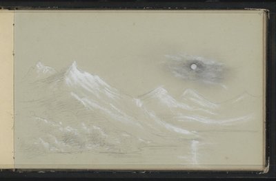 Karlı tepeler ile manzara by Marius Bauer