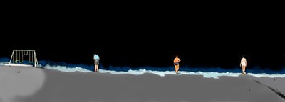 Night Lives Scene 7, 2016 (dijital medya) by Marjorie Weiss
