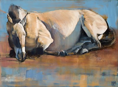 Mavi Gökyüzü Günü, (Przewalski), 2014, by Mark Adlington