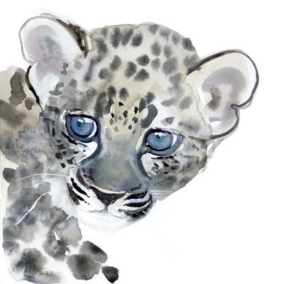 Cub, 2015, (kağıt üzerine sulu boya) by Mark Adlington