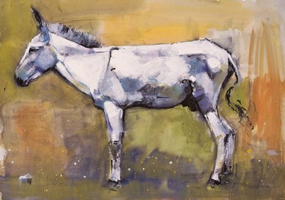 Eşek Aygırı, Ronda, 1998 (kağıt üzerinde karışık teknik) by Mark Adlington