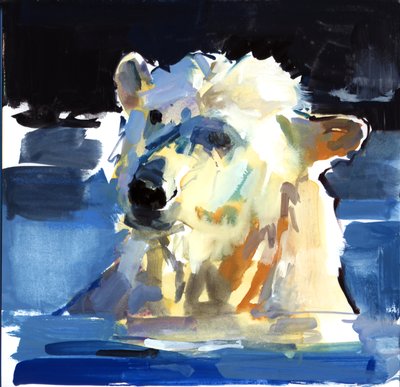 Buz Hayattır, 2016, (kağıt üzerine suluboya) by Mark Adlington