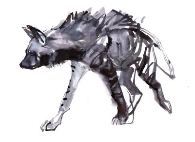 Ragamuffin, 2010, (kağıt üzerine sulu boya) by Mark Adlington
