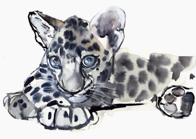 Sivilceli (Arap Leoparı Yavrusu), 2008 by Mark Adlington