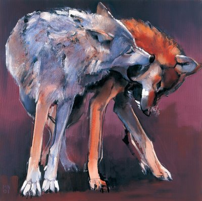 İki Kurt, 2001 (ayrıca bkz. 275217) by Mark Adlington